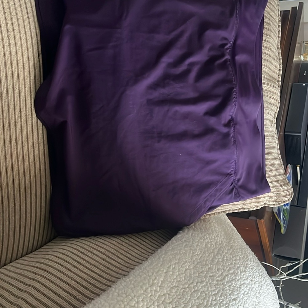 Lands' End Deep Purple Swim Skirt